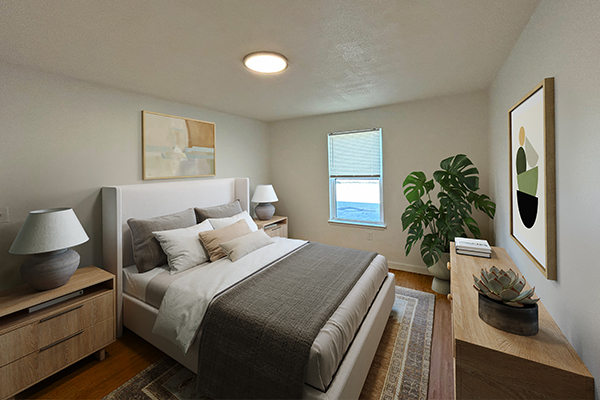 Bedroom 102 Furman 38 Asheville Arms